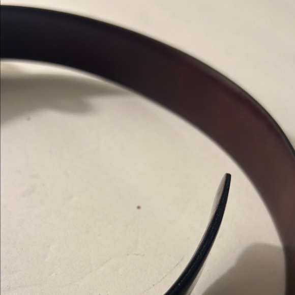 Vintage Cardin Black and Gold Leather Men's Belt. Made in Italy 🇮🇹 - Picture 4 of 4